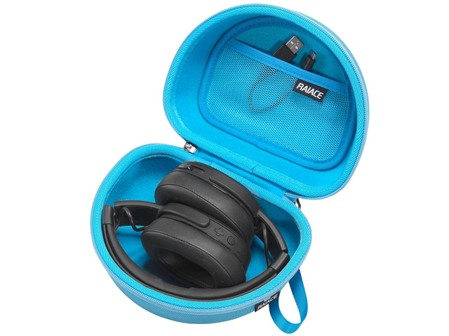 Hard Storage Case Compatible with Skullcandy Crusher Over-Ear Headphones, for TOZO HT3 Headphones and More Foldable Headset, Travel Carrying Bag....