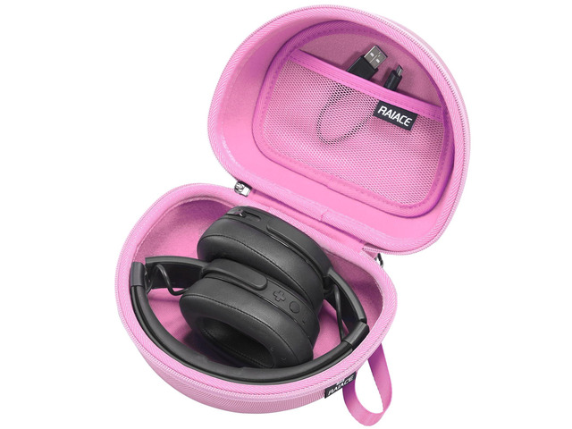 Hard Storage Case Compatible with Skullcandy Crusher Over-Ear Headphones, for TOZO HT3 Headphones and More Foldable Headset, Travel Carrying Bag....