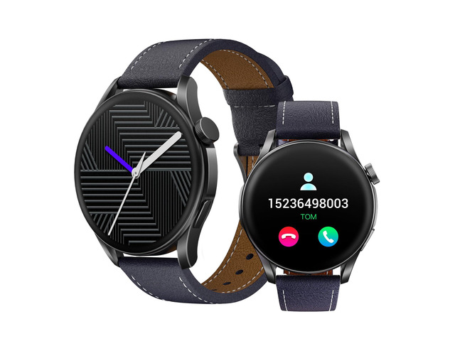 Smart Watch (Answer/Make Calls), 1.43' FHD AMOLED Screen Smartwatch for Men Women 100+ Sport Modes Fitness Watchs with Blood Oxygen/Sleep/Heart...