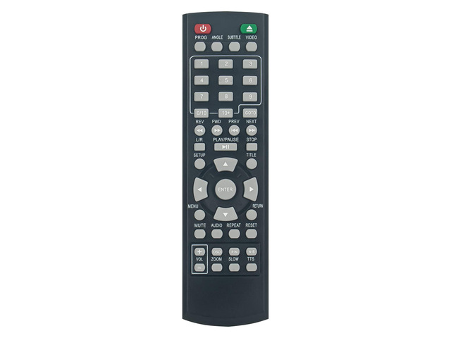 Replace Remote Control Compatible with Onn Upscaling HDMI DVD Player 100008761OA ONA18DP001 ONA19DP005 LR03 100008761 100093892