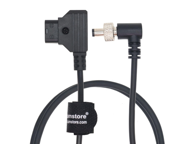 D-Tap to Locking DC 5.5 2.1 Monitor Power Cable for Video Devices PIX-E7 PIX-E5 7 Touchscreen Display Hollyland Mars 400s (100cm/39.3in, Angle...