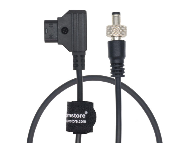 D-Tap to Locking DC 5.5 2.1 Monitor Power Cable Compatible for Atomos Inferno Video Devices PIX-E7 PIX-E5 Touchscreen Display Hollyland Mars 400s...