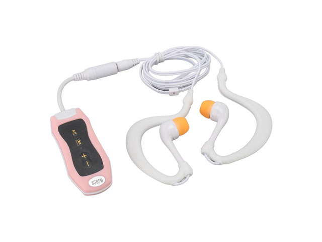 MP3 Player for Swimming, Headphones with Long Cord, Mp3 Swimming Underwater, Sound Effect, Full Cycle, 8GB (8GB)