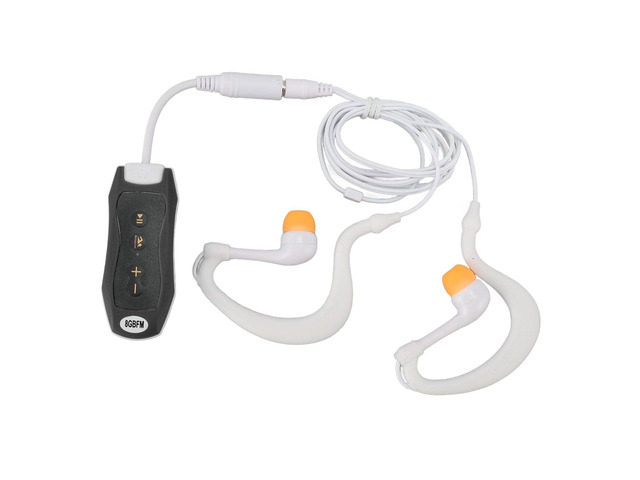 MP3 Player for Swimming, Headphones with Long Cord, Mp3 Swimming Underwater, Sound Effect, Full Cycle, 8GB (8GB)