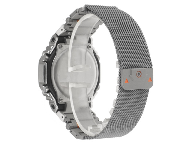 Stainless Steel Metal Mesh Loop Adjustable Magnetic Wristband Compatible with for Casio GM-2100 GA-2100 GA-2110 GA-B2100 GM-5600 GM-6900 GM-2140GEM...