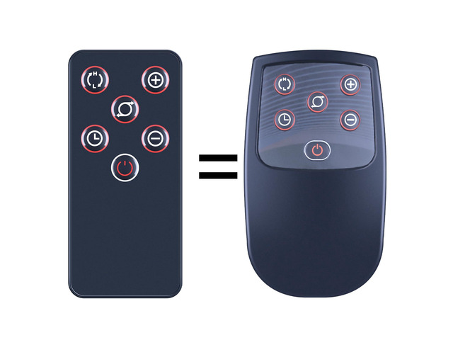 New Replacement Remote Control for Lasko 6435 Designer Series, 5160 5790 5521 751320 Oscillating Ceramic, CT30750 CT30754 CT30753 5790Digital...