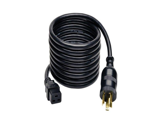 P040-012-P30 12-Feet Heavy Duty Power Cord 20A 12AWG C19 to L6-30P