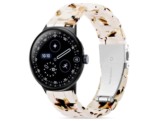 Compatible with Google Pixel Watch 4 45mm Bands/Pixel Watch 3 45mm Band Resin, Bracelet Strap for Pixel 3/4 Watch Band 45mm Accessory Women Man...