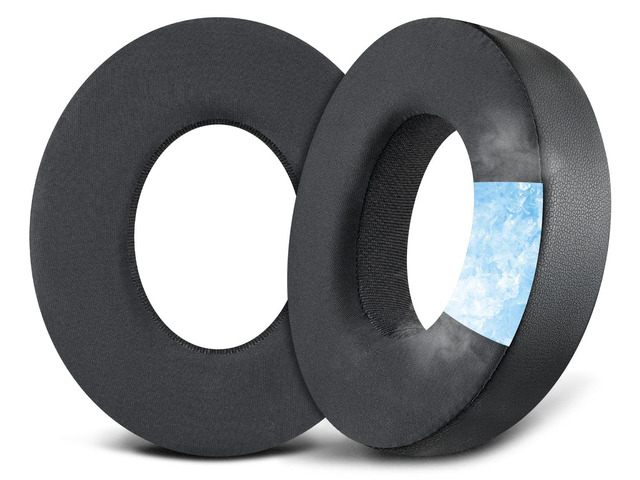 Cooling Gel Earpads Replacement for Turtle Beach Elite Pro 2/Elite Atlas Pro Headsets, Ear Pads Cushions with Ice Silk Fabric, High-Density Foam -...