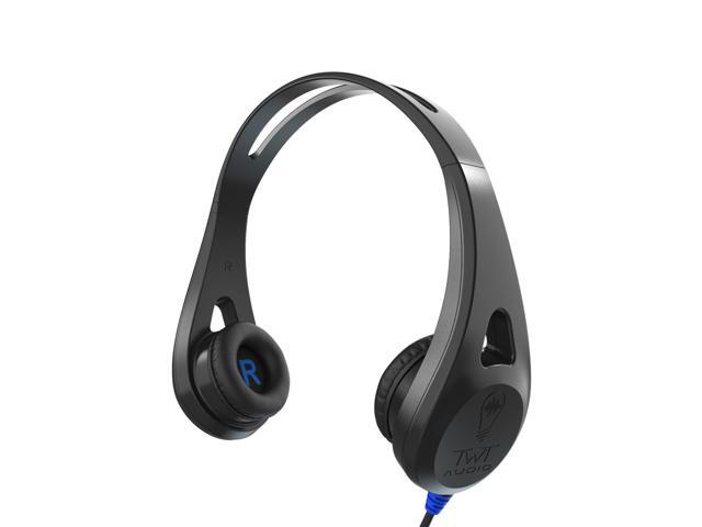 TWT Audio Ergo TW100 Premium On-Ear Headphone - 3.5mm Jack Wired Headphones, Durable, For Classrooms, School, Students, Teachers, Universal...