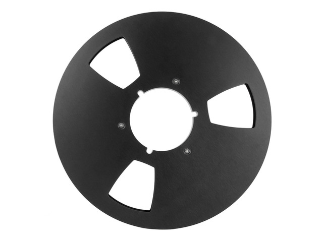 10 Inch 1/4 Inch Tape Reel, 3 Wind Resistance Holes, Aluminum Alloy, Professional Sound, Durability
