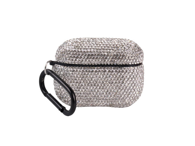 for AirPods Pro 3 Case Cover (2025), Glitter Sparkle Bling Hard Shell with Metal Lanyard, Compatible with AirPods Pro 3rd Generation Charging Case,...