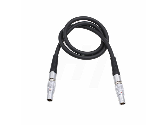 0B 2 Pin Male to 2 Pin Male Power Cable for Teradek Bolt Bond, Preston MDR3, ZCAM Sony ARRI Alexa RED Camera, SmallHD Monitor, EVF 18in