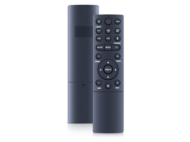 New Soundbar Remote Control Replacement for TCL TS8132 Alto 8+ 3.1.2 Channel TS8212 TS8212-NA Alto 8+ 2.1.2 Channel Dolby Atmos Sound Bar and...