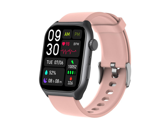 Android Smart Watch for Women - 2.0',IP68 Waterproof Fitness Watches Bluetooth Call (Answer/Call),Heart Rate/Sleep/Pressure/Steps Monitor,Android &...