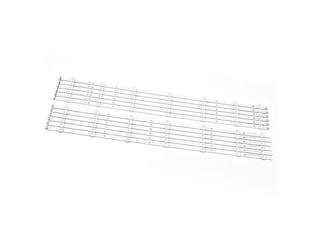 12 pcs LED Backlight Strips for Samsung 60' 6L+6R; Fits UN60H6203, UN60J6200AF; Replaces BN96-29074A, BN96-29075A, 2013SVS60