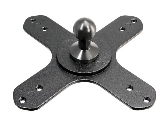 Mounts VESA 75 / VESA 100 to 20mm Ball Mount Bracket Adapter Industrial-Strength Construction VESA-Compatible Devices Durable 20mm Ball End ...