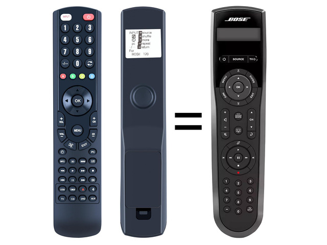 RC-X35L New Replacement Remote Control for Bose Lifestyle V35 V25 T20 135 525 535