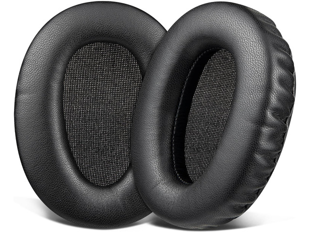 Lambskin Earpads for Sony WH-CH700N/MDR-ZX780/MDR-ZX770 - Black for Sony WH-CH700N/MDR-ZX780/MDR-ZX770/MDR-10R Headphones