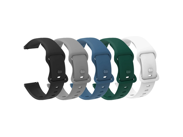 Compatible for Cubitt CT4 Smart Watch Band, 22mm Quick Release Classic Watch Bands Soft Silicone Bands Bracelet Sports Strap for Compatible with...