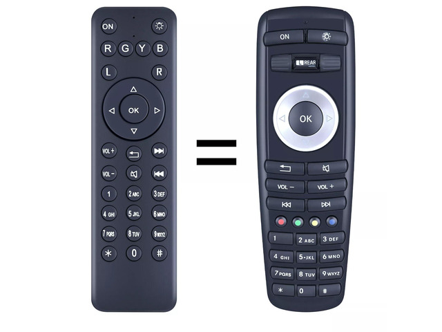 New Replacement Remote Control Compatible with Mercedes-Benz 2009-2016 GL/S/E/ML Class Rear SEAT Entertainment DVD A2218703889 A 2128200097