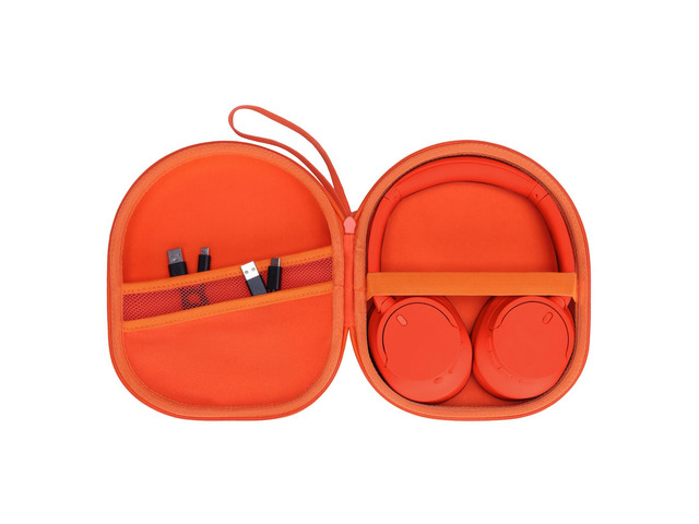 Case for Sony WH-CH720N WH-CH520 Wireless Headphones Hard EVA Shell, Water-Resistant, Shock Protection, Scratch-Resistant Interior, Portable...
