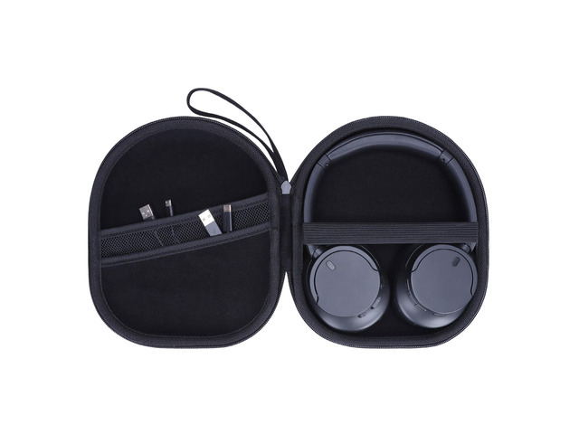 Case for Sony WH-CH720N WH-CH520 Wireless Headphones Hard EVA Shell, Water-Resistant, Shock Protection, Scratch-Resistant Interior, Portable...
