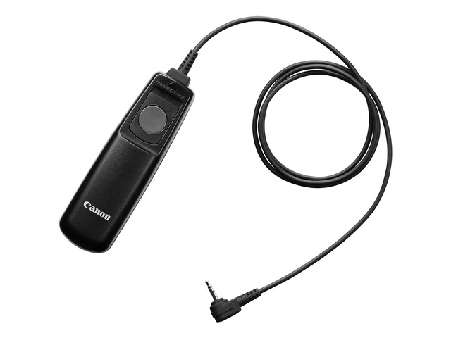 Remote Control RS-80E3 2.5mm sub-mini jack and extends up to, 2.6 feet, giving you the freedom to trigger your camera