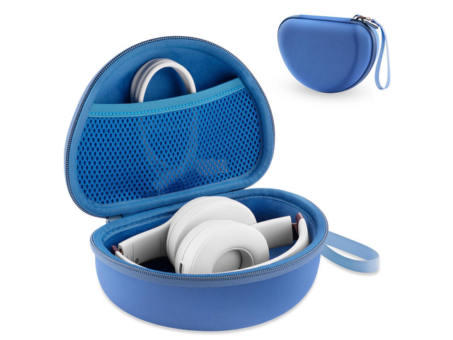 Hard Headphone Case for Beats Studio Pro/Solo 4/Studio 3/Solo 3/Solo 2 Wireless Noise Cancelling Headphones, Over Ear Headphone Carrying Travel...