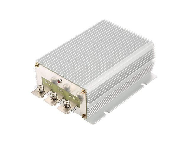 DC DC Power Supply Converter, 24V to 12V 60A 720W Step Down Voltage Regulator Module with Die Cast Aluminum Shell for Automotive Marine Solar...