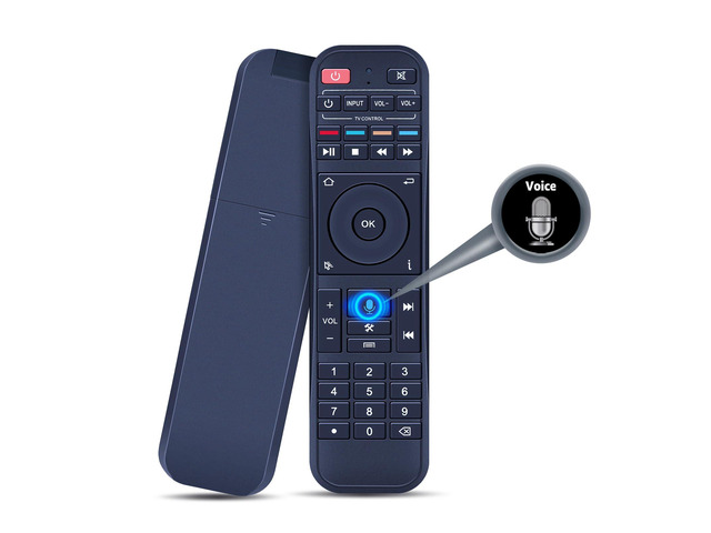 RC-200 Voice Remote Control for Superbox S7 Max/Prime/Pro/Ultra S6 Max/Ultra/Pro, S5 Max/Pro, Voice Control, No Backlight