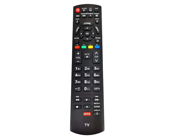 New N2QAYB000828 for Panasonic LCD HDTV Remote Control TC-L50E60 TC-P42X3 TC-P50S30 TH-42PX80U