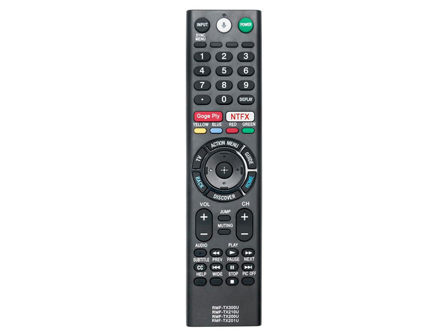 RMF-TX300U RMF-TX200U Replaced Voice Remote Control Compatible with Sony TV XBR-55A1E XBR-65A1E XBR-77A1E XBR-75X940E XBR-55X930E XBR-65X930E...