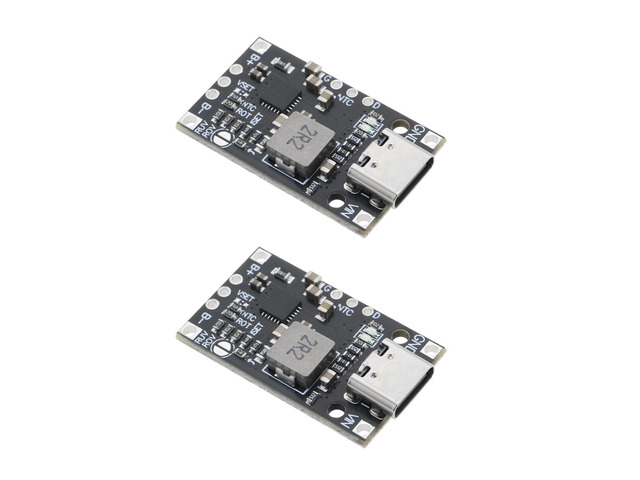 2PCS 2S 3S BMS Charger Protection Board 30.8x18.3x5mm Lithium Battery Boost Charging Module Suitable for Lithium or Lithium Polymer Batteries