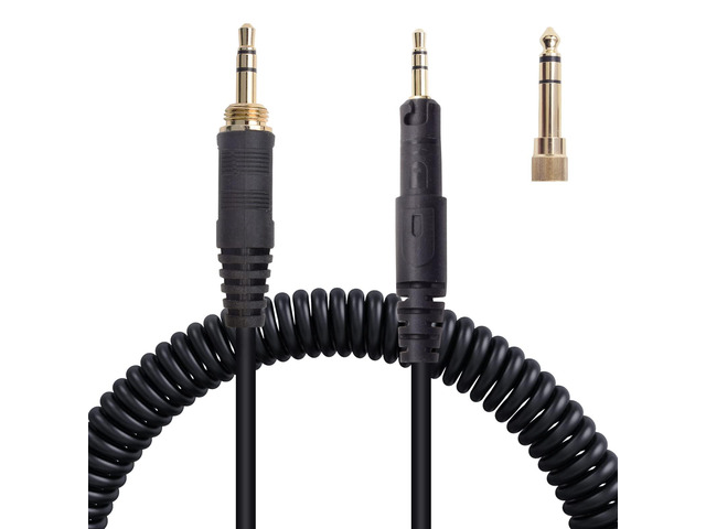 ATH-M50x Replacement Cable, Audio Cable Compatible with Audio Technica ATH-M50xATH-M40xATH-M70xATH-M60x Coiled AUX Headphone Extension Cable with...