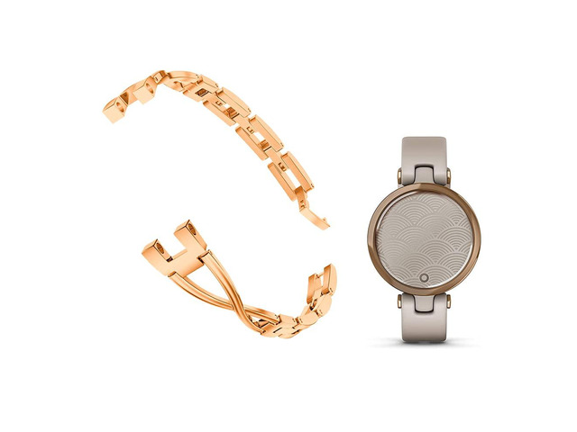 Stainless Steel Straps Compatible with Lily Smartwatch Replacement Band X-style Dressy Accessories Wristband for Women