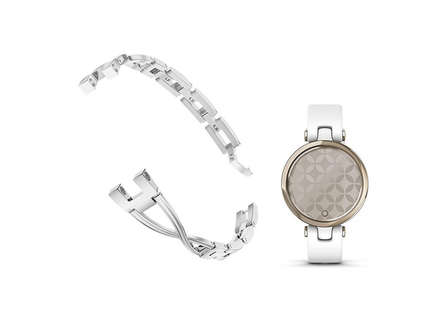 Stainless Steel Straps Compatible with Lily Smartwatch Replacement Band X-style Dressy Accessories Wristband for Women