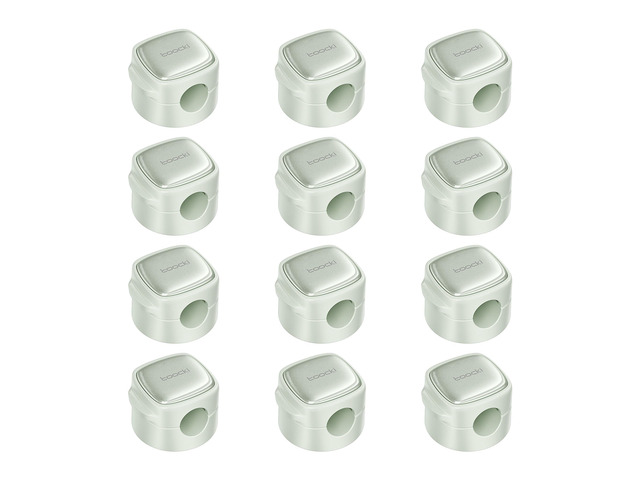 12 Pack Magnetic Cable Clips Cord Organizer & Holder, Adhesive Cable Management, Wire Holder for USB Charging Cables, Ideal for Home, Office, Car,...