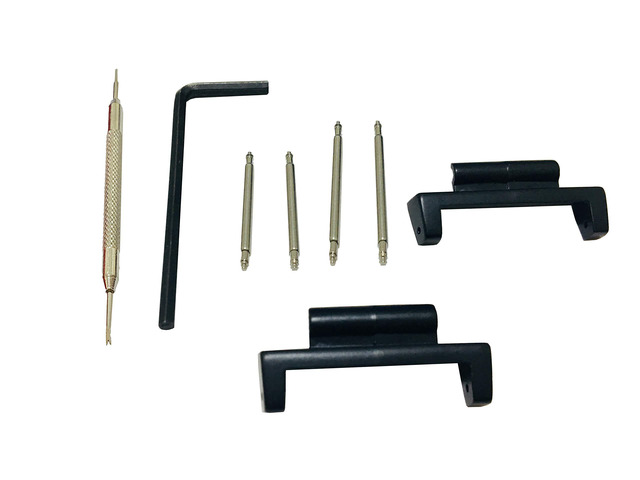 ] 22mm Nylon Watch Band Strap Metal Adapters Kit for GA2100 Casio GShock GA-2100