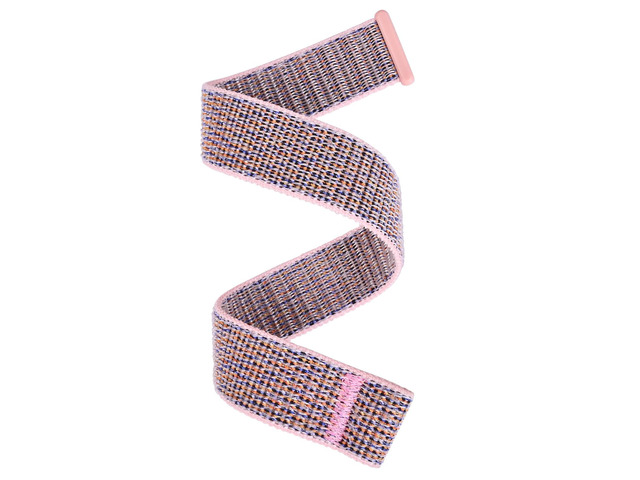 Strap Compatible with Garmin Forerunner 965/955/945/93522mm Replacement Watch band - Woven Nylon with Hook-And-Loop