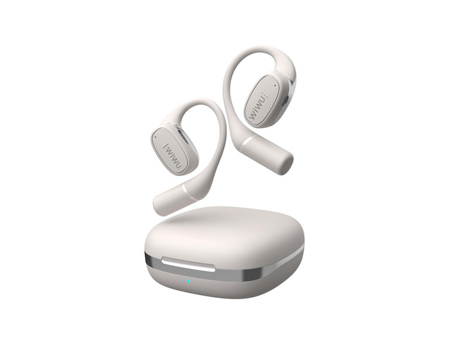 Open Ear Headphones,ENC Wireless Earbuds with 2 Mics,AI Clear Calls,Comfort Ear Hooks Stereo Sound Sport Bluetooth Earbuds for Gym,Touch...