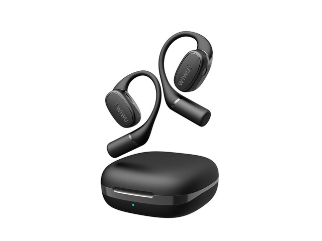 Open Ear Earbuds,Wireless Bluetooth Headphones with Earhooks,Lightweight Comfort,AI Clear Calls,Powerful Sound,40H Playtime Sport Earbuds...