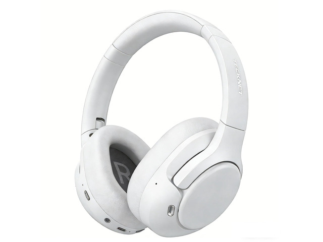 Wireless Headphones Hybrid Active Noise Cancelling Headphones, Bluetooth 6.0 Wireless Headphones with 4 ENC Mic