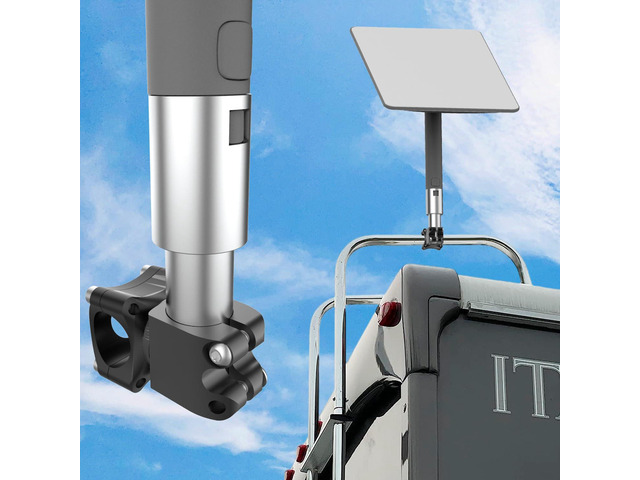 Starlink Gen 2 Mount for RV Ladder and Roof Rack, Starlink Mini RV Ladder Mount,Load-Bearing 200lbs, Installation Range 0.8-1.17 for Any Horizontal...