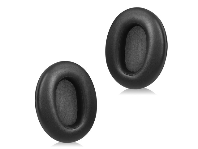 Replacement Ear Pads for Headphones - Compatible for Sony WH-XB910N Premium Protein Leather Cushions with Soft Memory Foam for Comfort - Black
