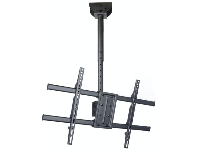 Adjustable Tilt Ceiling TV Mount for Most 32'-75' LCD LED Plasma TV Flat Panel Display VESA 600X400mm MPC53BE2 1VZ
