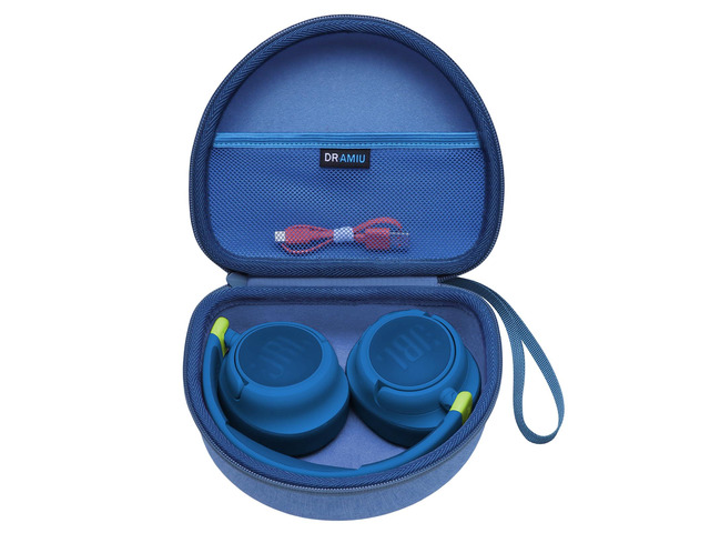 Hard Case for JBL Junior 470NC/320/JR 460NC Kids Headphone, Blue for iClever BTH12 HS19 BTH20 BTH22 BTH26/Candy...
