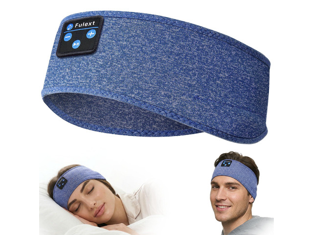 Sleep Headphones Bluetooth Headband,Sleeping Headphones Sports Headband, Long Time Play Sleeping Headsets with Built in Speakers Perfect for...