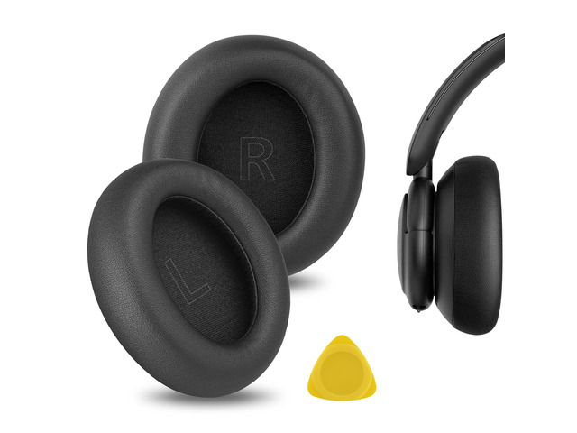 Replacement Ear Pads Compatible with Anker Soundcore Life Q30, Life Q35 Headphones, Ear Cushions (Black)