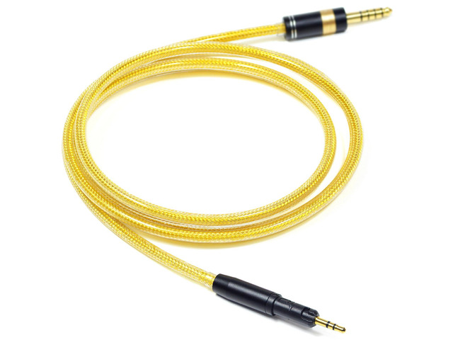 6N OFC Silver-Plated with Metal Shielding Layer 4.4mm 3.5mm Headphone Upgrade Cable for Audio Technica ATH-R50x ATH-M50X ATH-M40X ATH-M60XA...